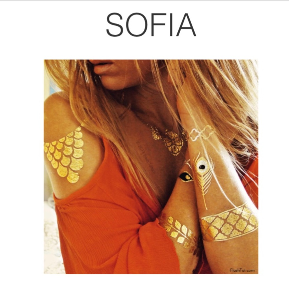Festival Flash Tattoos - Sophia - New